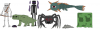 The world of Minecraft hostile creatures.png